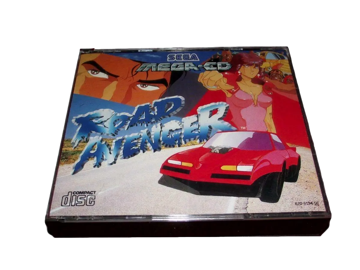 Road Avenger Mega Cd Pal *No Manual* (Preowned) 1