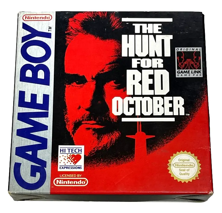 The Hunt For Red October Nintendo Gameboy *Complete* Boxed (Preowned) 1