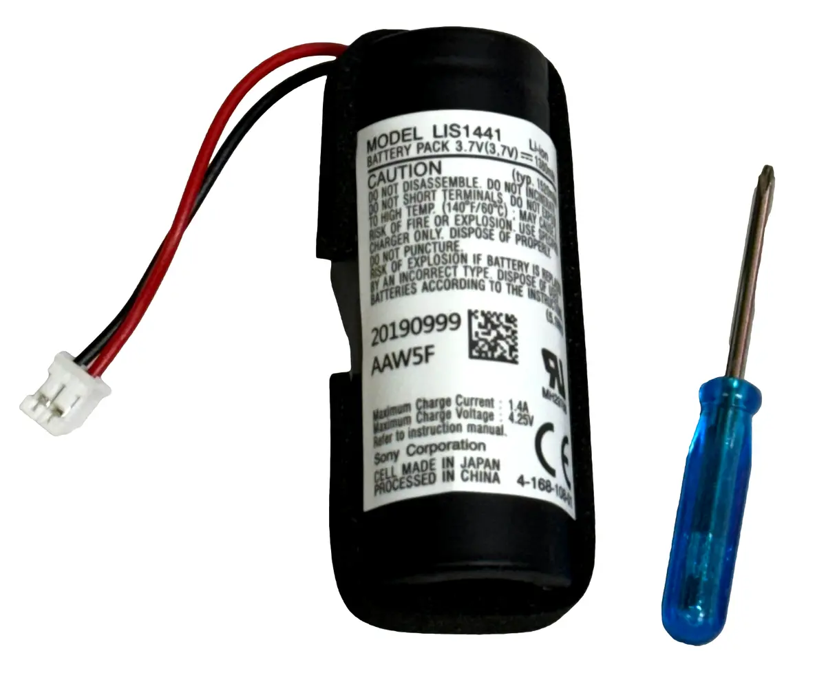 Rechargeable Battery For Sony Move Controller 1380Mah & Screwdriver Cech-Zcm1e 1