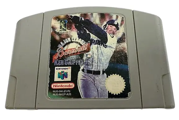 Major League Baseball Featuring Ken Griffey Jr Nintendo 64 N64 Pal #1 (Preowned) 1