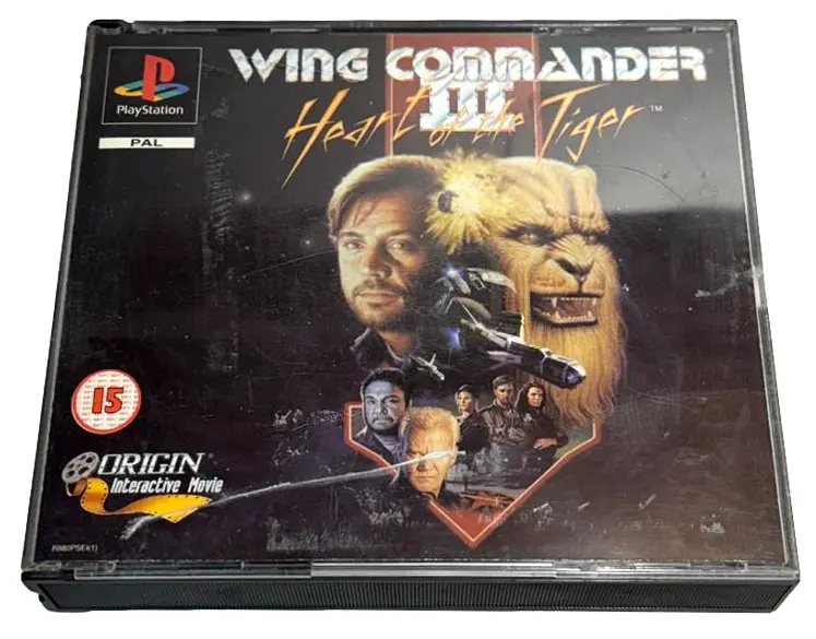 Wing Commander Iii Heart Of The Tiger Ps1 Ps2 Ps3 Pal *No Manual* Ex Rental (Preowned) 1