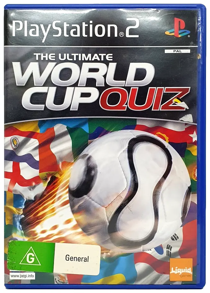 The Ultimate World Cup Quiz Ps2 Pal *Complete* (Preowned) 1