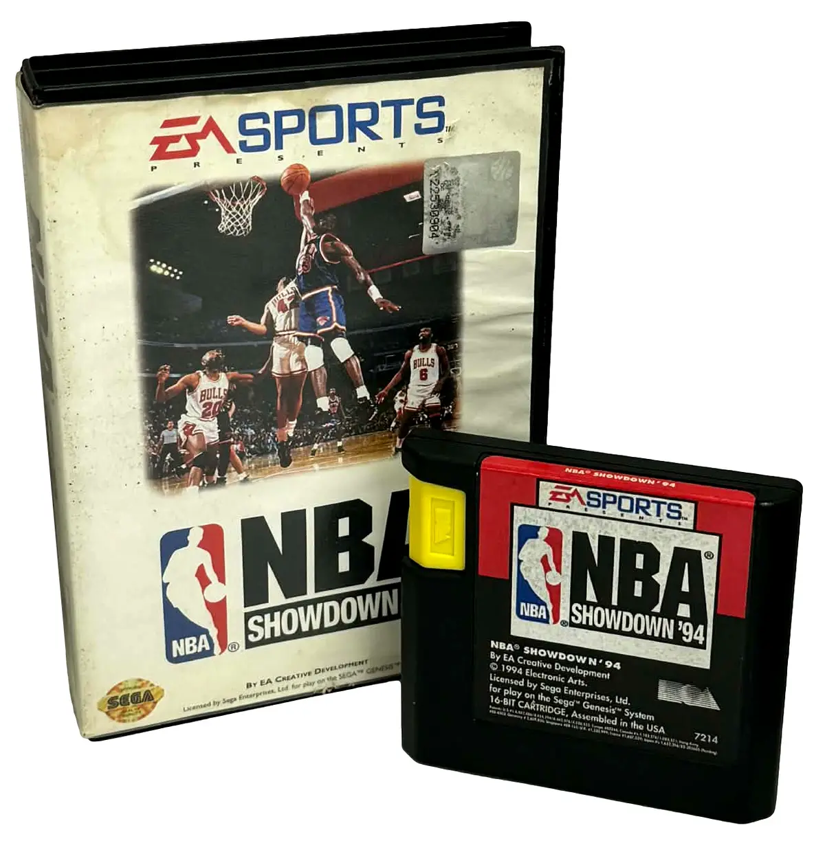 Nba Showdown '94 Sega Mega Drive *No Manual* #2 (Preowned) 1