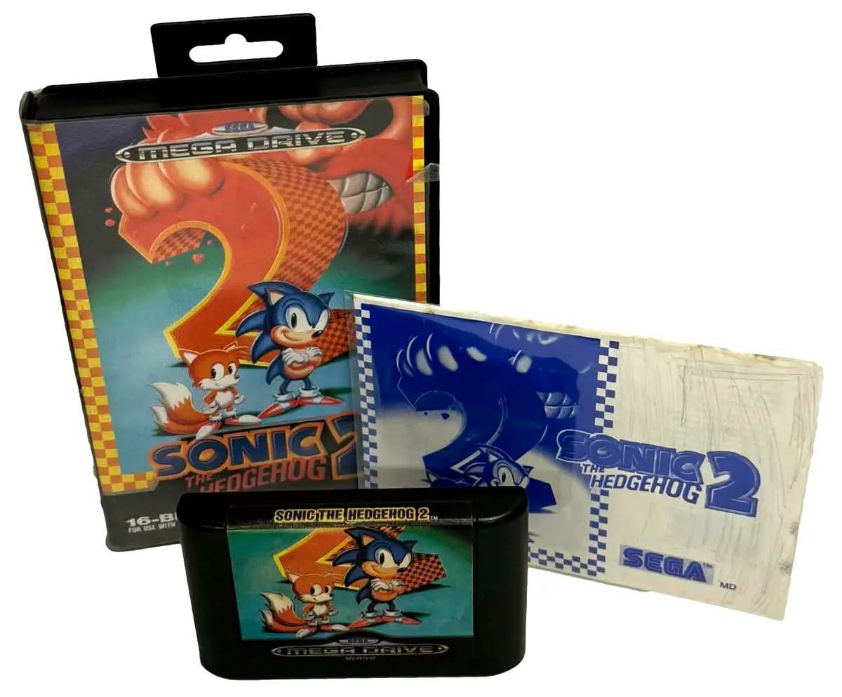 Sonic The Hedgehog 2 Sega Mega Drive *Complete* #3 (Preowned) 1