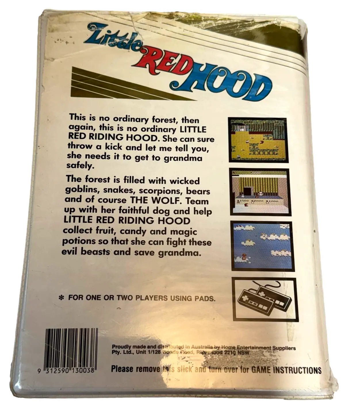 Little Red Hood Nintendo Hes Nes Boxed Pal *Complete* Flat Version #2 (Preowned) 2
