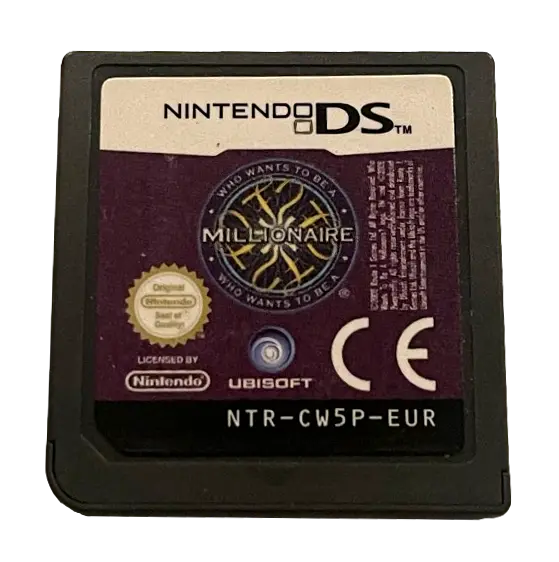 Who Wants To Be A Millionaire Nintendo Ds 2Ds 3Ds Game *Cartridge Only* (Pre-Owned) 1