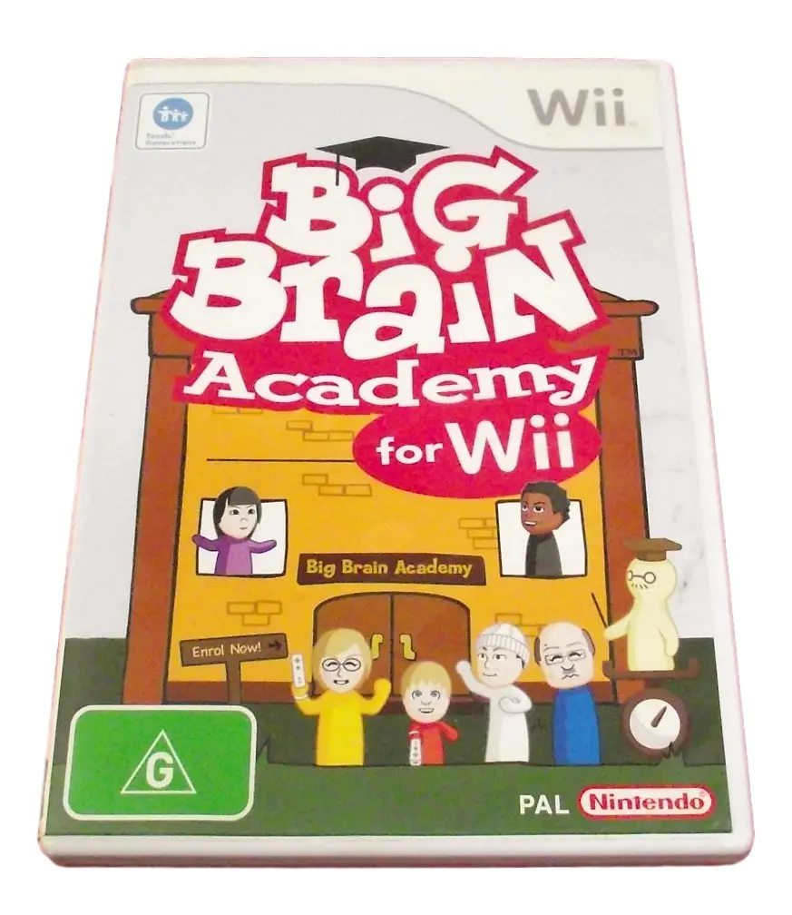 Big Brain Academy Nintendo Wii Pal *Complete* (Preowned) 1