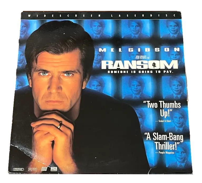 Ransom Laserdisc - Mel Gibson 1