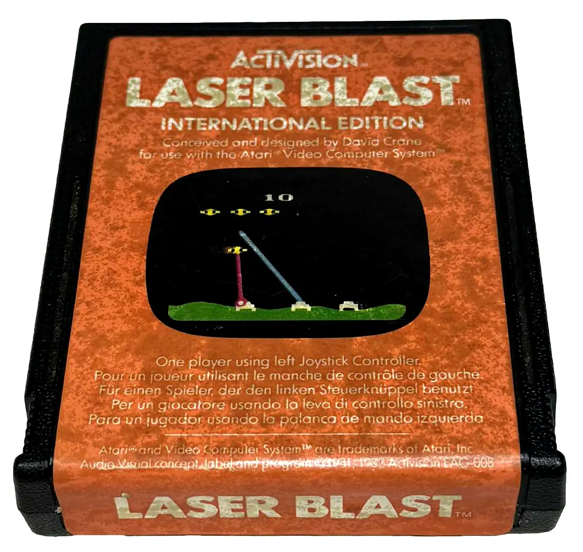 Laser Blast Atari 2600 *Cartridge Only* #2 (Preowned) 1