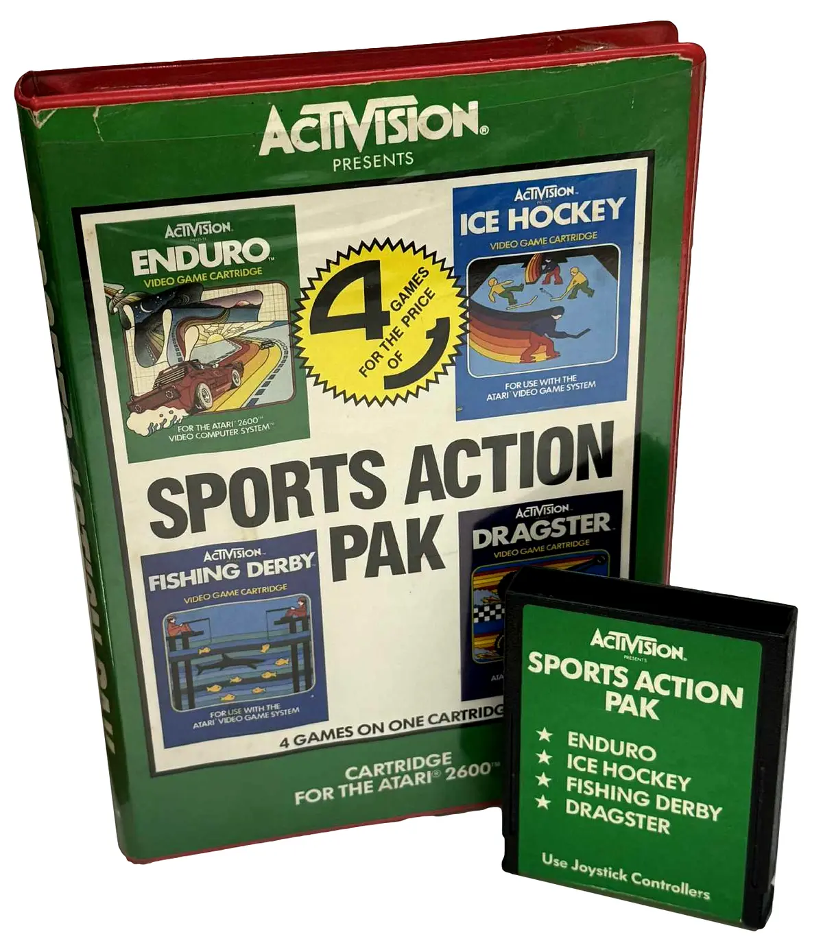 Sports Action Pak Atari 2600 *Complete* Hes (Preowned) 1