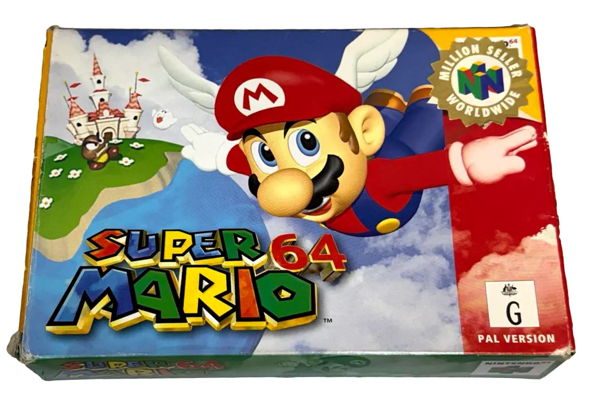 Super Mario 64 Nintendo 64 N64 Boxed Pal *Complete* (Preowned) 2