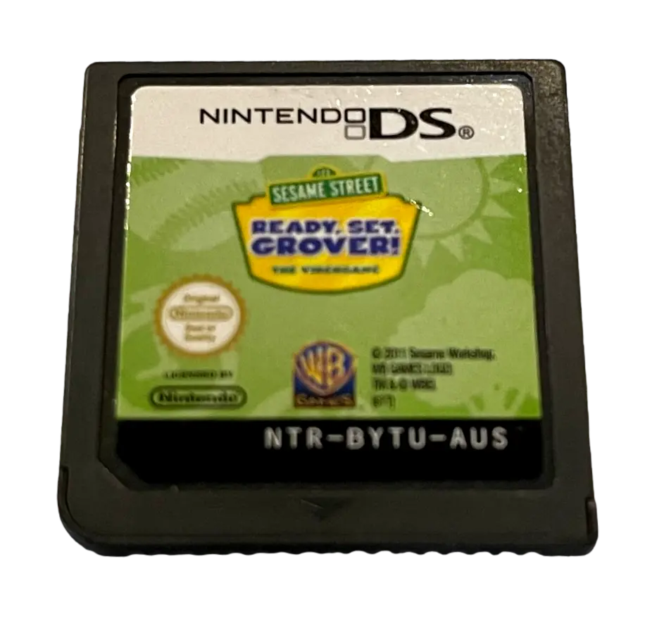 Sesame Street Ready Set Grover Nintendo Ds 2Ds 3Ds *Cartridge Only* (Pre-Owned) 1