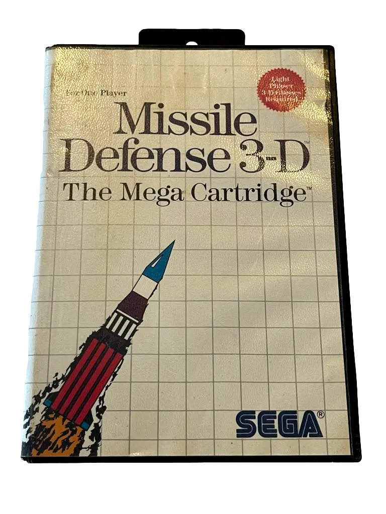 Missile Defense 3-D Sega Master System *Complete* (Preowned) 1