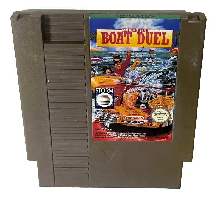 Boat Duel Eliminator Nintendo Nes Pal (Preowned) 1