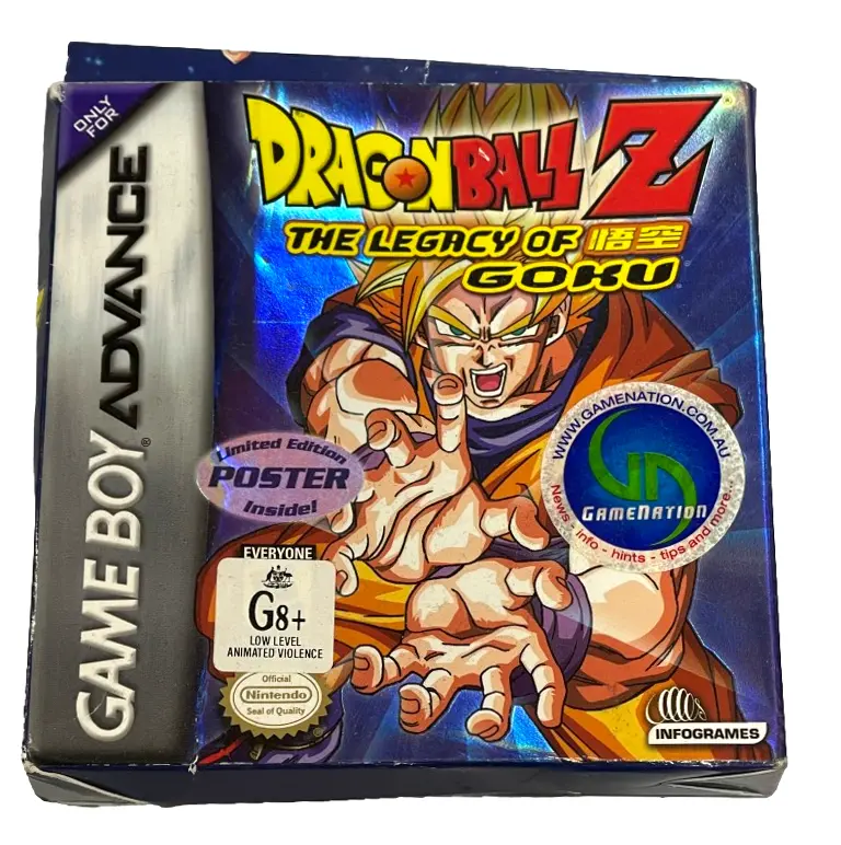Dragonball Z The Legacy Of Goku Nintendo Gameboy Advance Gba *Complete* Boxed (Preowned) 1