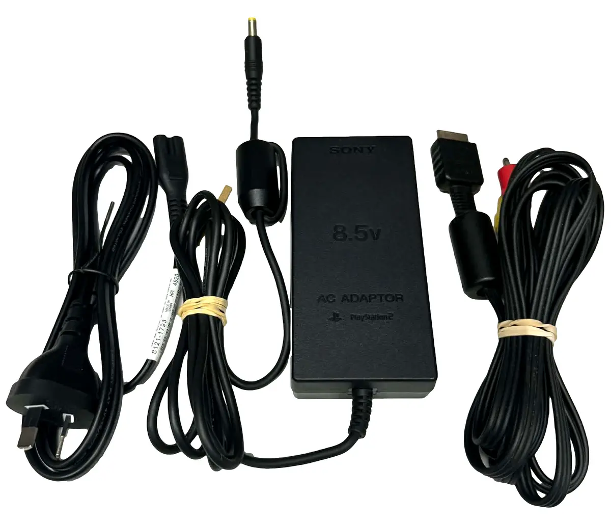 Genuine Playstation Power Adapter Brick And Av Ps2 Slim Playstation 7000 Series (Preowned) 1