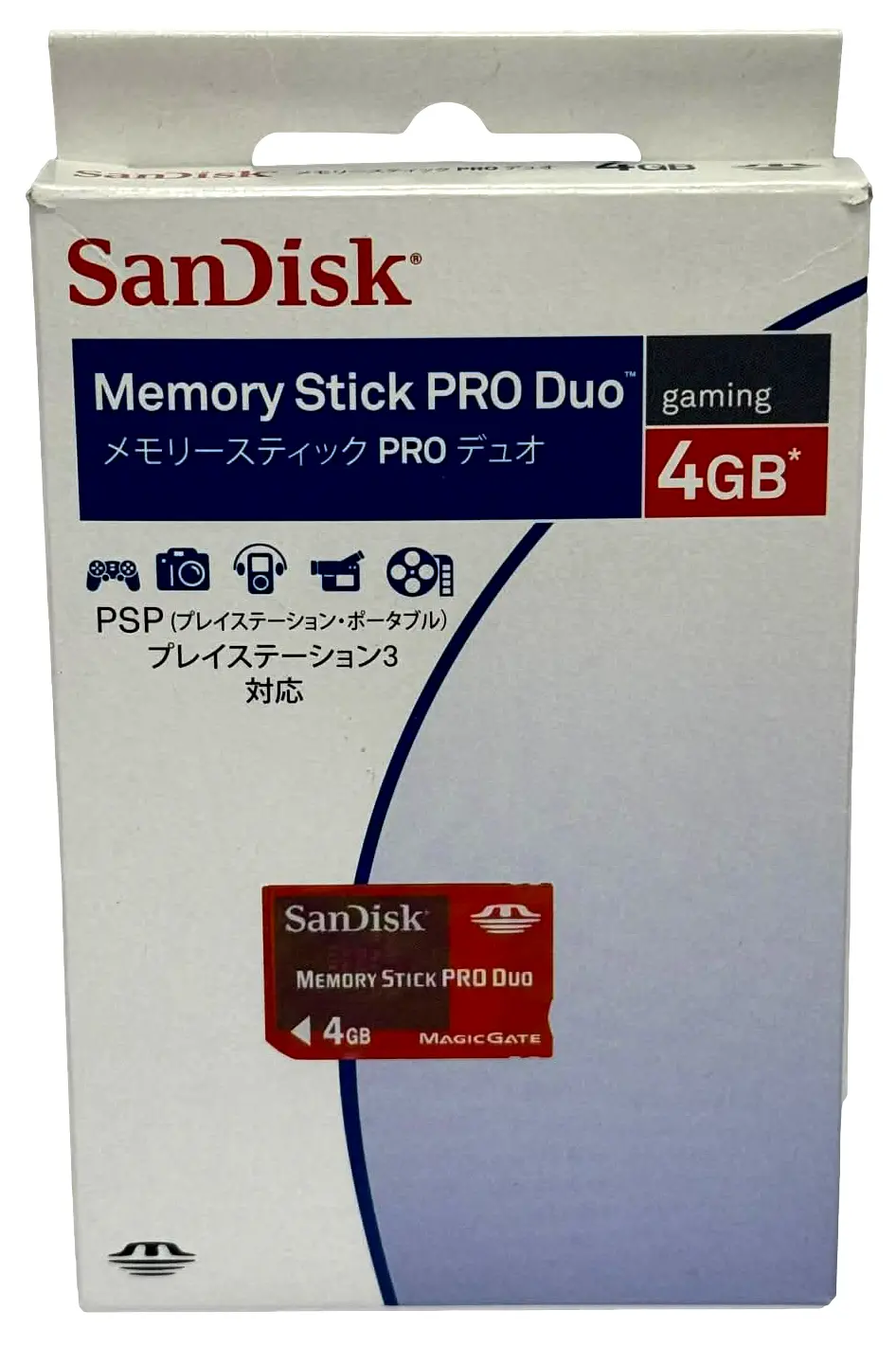 Sandisk 4Gb Sony Psp Memory Stick Pro Duo Memory Card Camera Memory Sealed 1