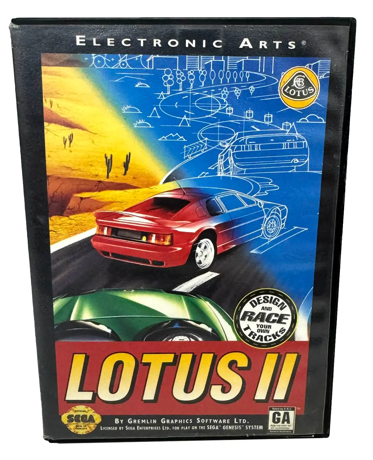 Lotus Ii Sega Mega Drive *Complete* #3 (Preowned) 2