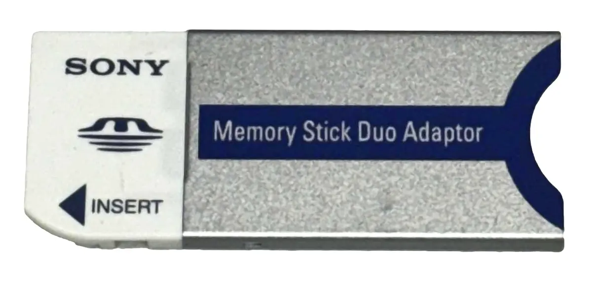 Msacm2 Sony Psp Memory Stick Pro Duo Adapter Memory Card Camera Memory Genuine  (Preowned) 1
