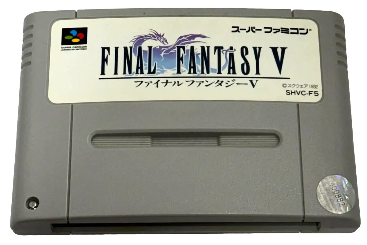 Final Fantasy V Super Famicom Ntsc/J *New Save Battery* 1