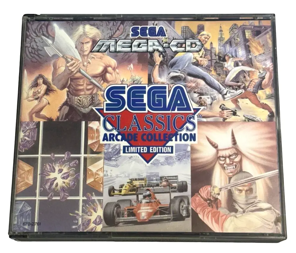 Sega Classic Arcade Collection Mega Cd Pal *Complete* (Preowned) 1