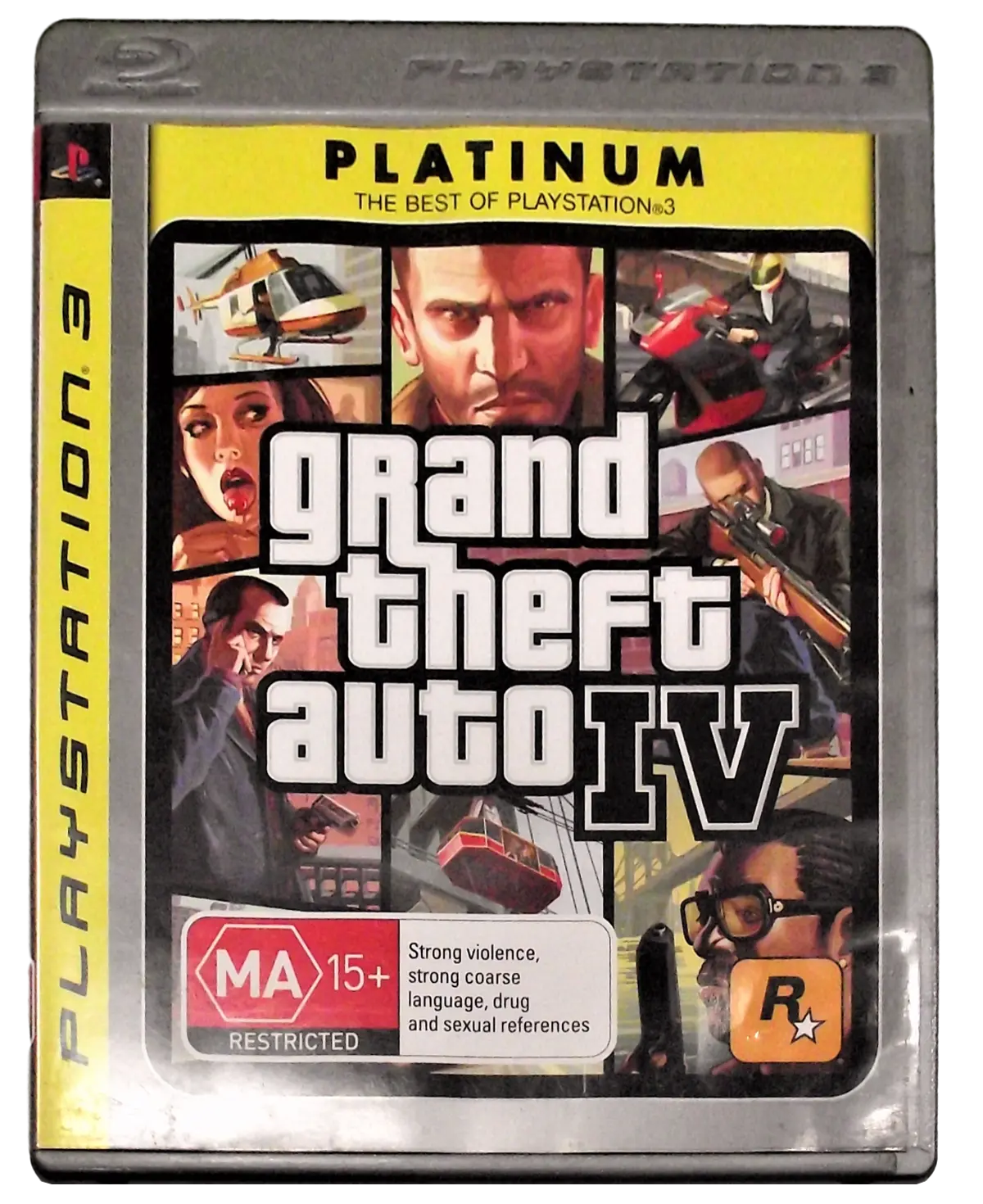Grand Theft Auto Iv Sony Ps3 *Manual And Map* (Pre-Owned) 1