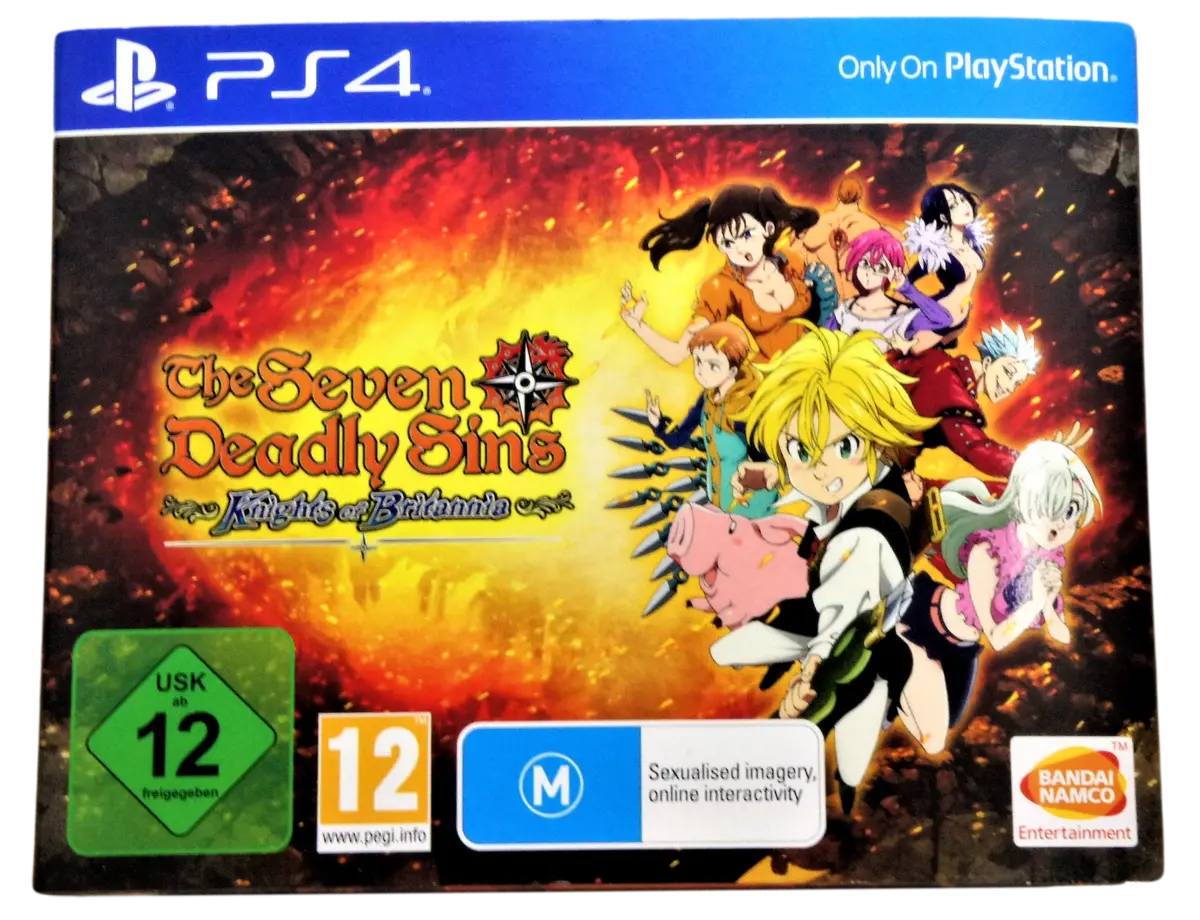 The Seven Deadly Sins Knights Of Britannia Collector's Edition Sony Ps4 1