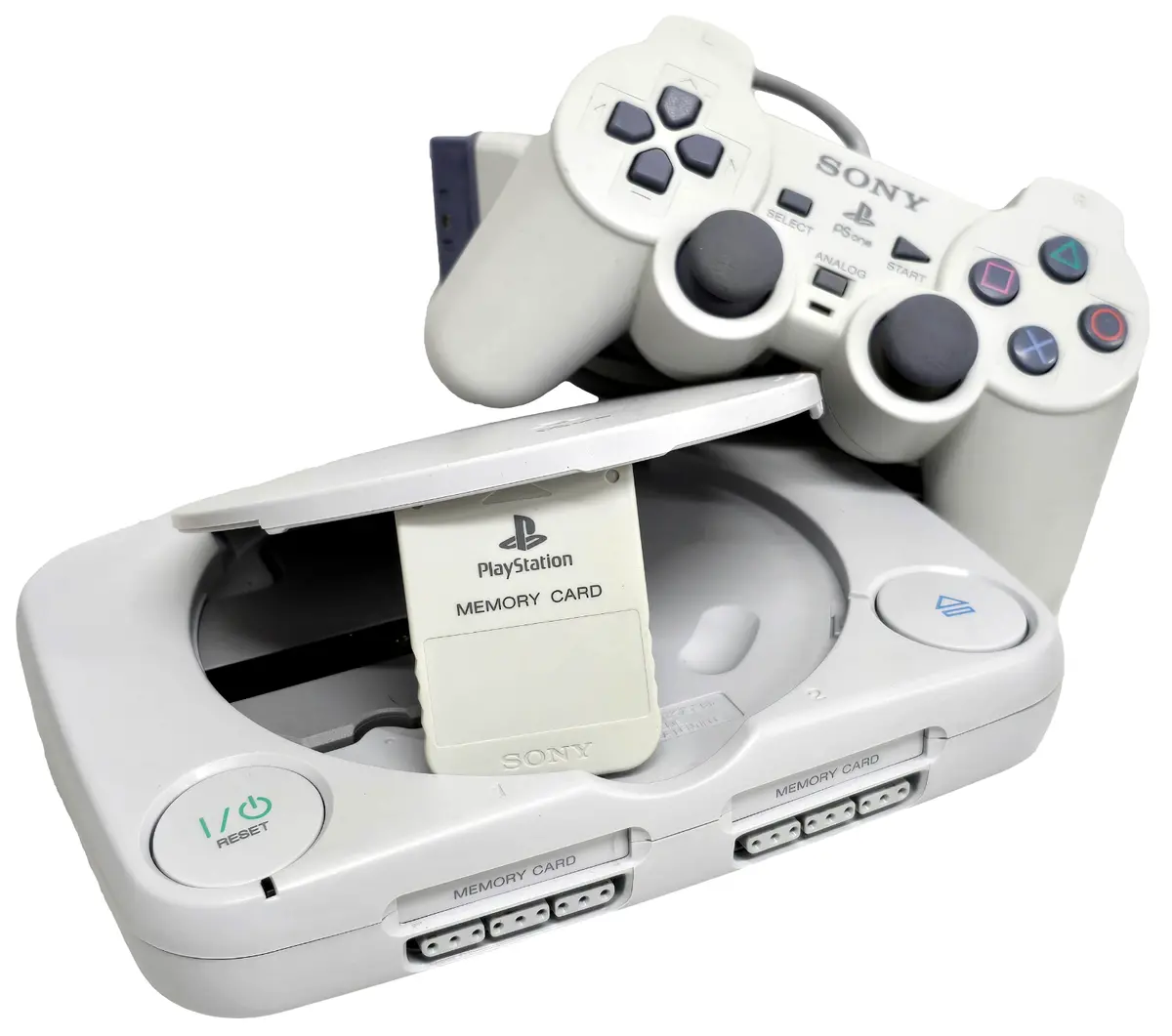 Sony Psone Pal Console +  1 Controller + Memory Card + Hdmi Pal Scph-9102 (Refurbished) 1