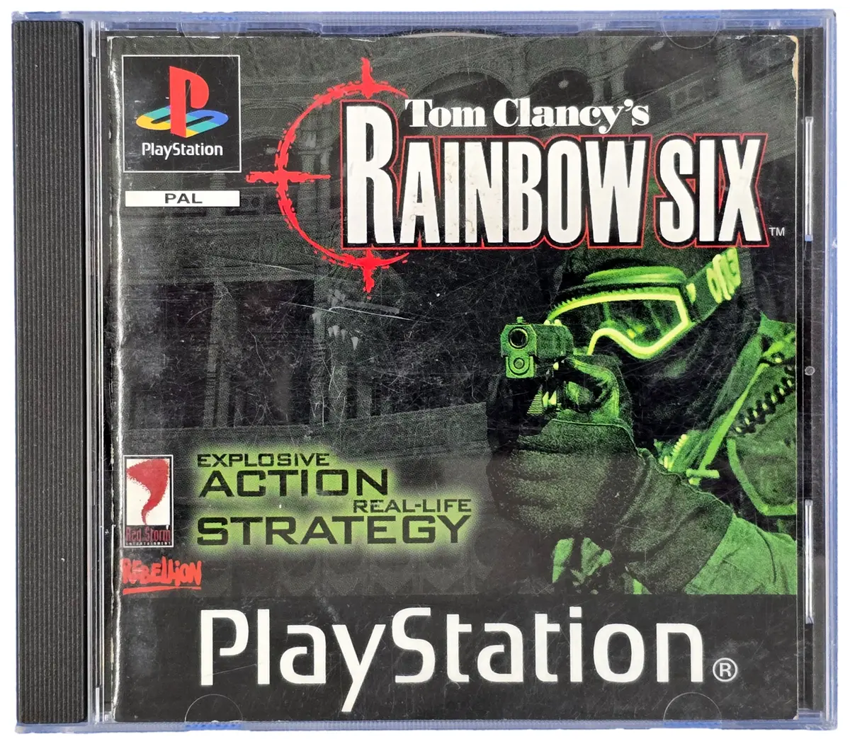 Tom Clancy's Rainbow Six Ps1 Ps2 Ps3 Pal *No Cover Art* Playstation #2 (Preowned) 1
