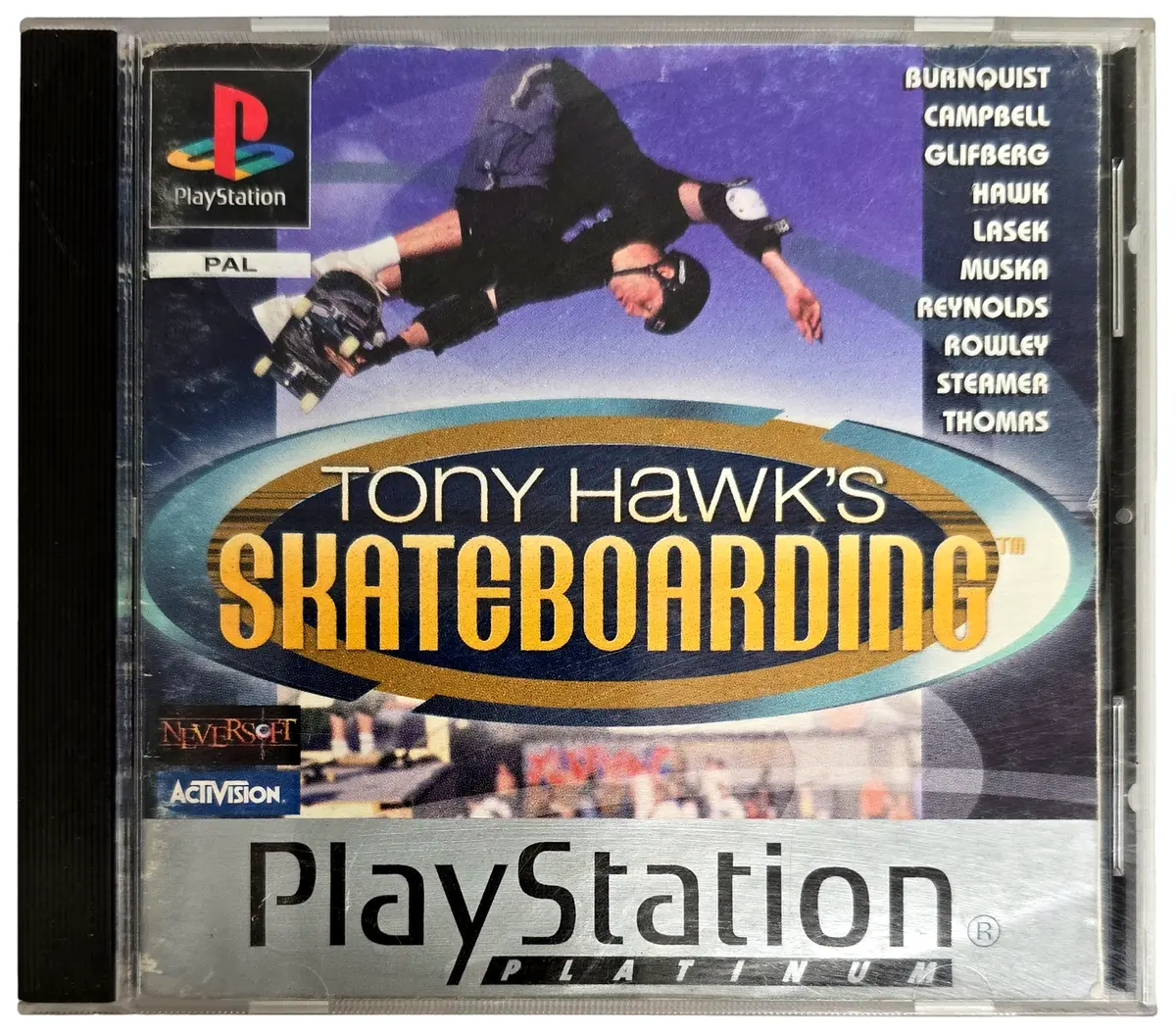 Tony Hawk's Skateboarding (Platinum) Ps1 Ps2 Ps3 Pal *No Cover Art* (Preowned) 1