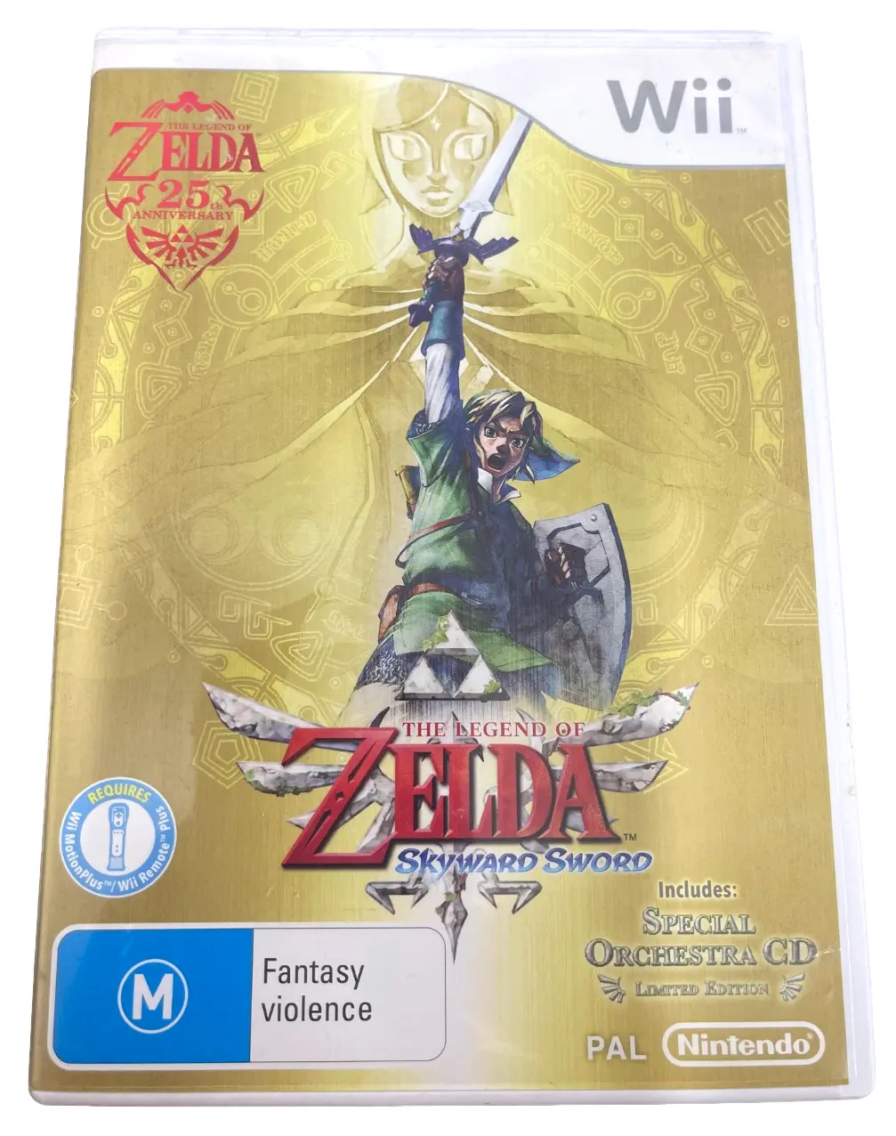 The Legend Of Zelda Skyward Sword Nintendo Wii Pal *No Manual Or Bonus Cd* (Preowned) 1