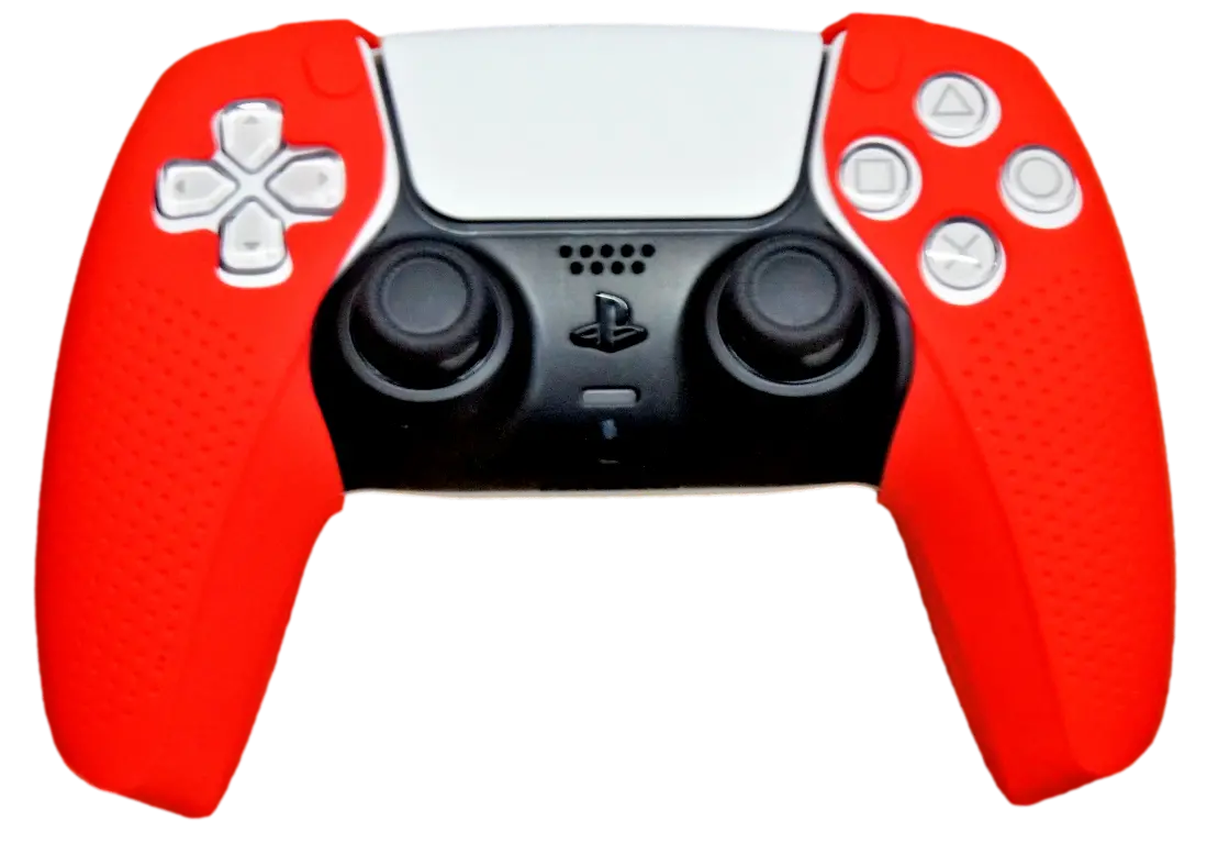 Silicone Grip Covers For Ps5 Controller Skin  Red Sox 1