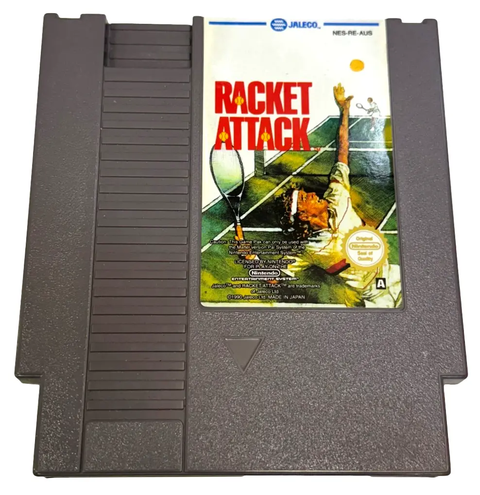 Racket Attack Nintendo Nes Pal *Cartridge Only* (Preowned) 1