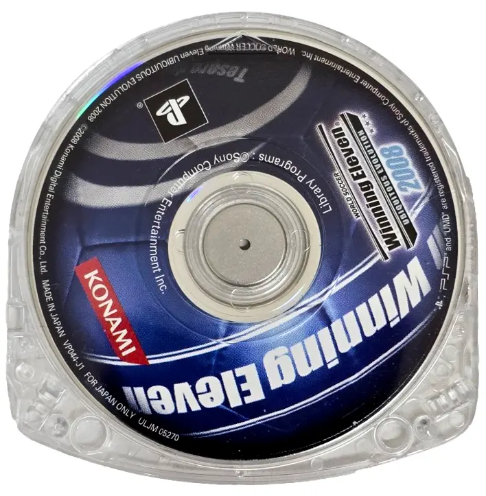 World Soccer Winning Eleven Ubiquitous Evolution 2008 Sony Psp Game Disc Only (Preowned) 1
