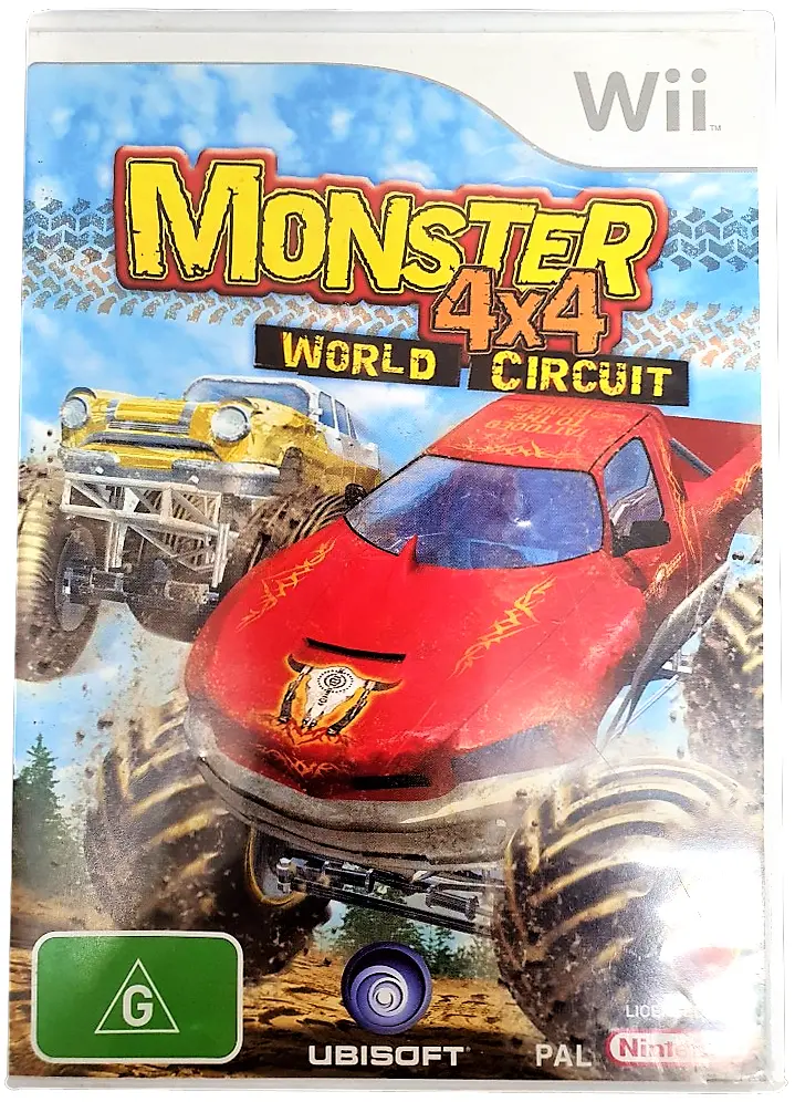 Monster 4X4 World Circuit Nintendo Wii Pal *Complete* (Preowned) 1