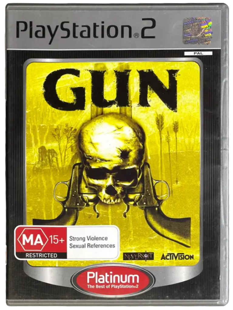 Gun Ps2 (Platinum) Pal *No Manual* (Pre-Owned) 1
