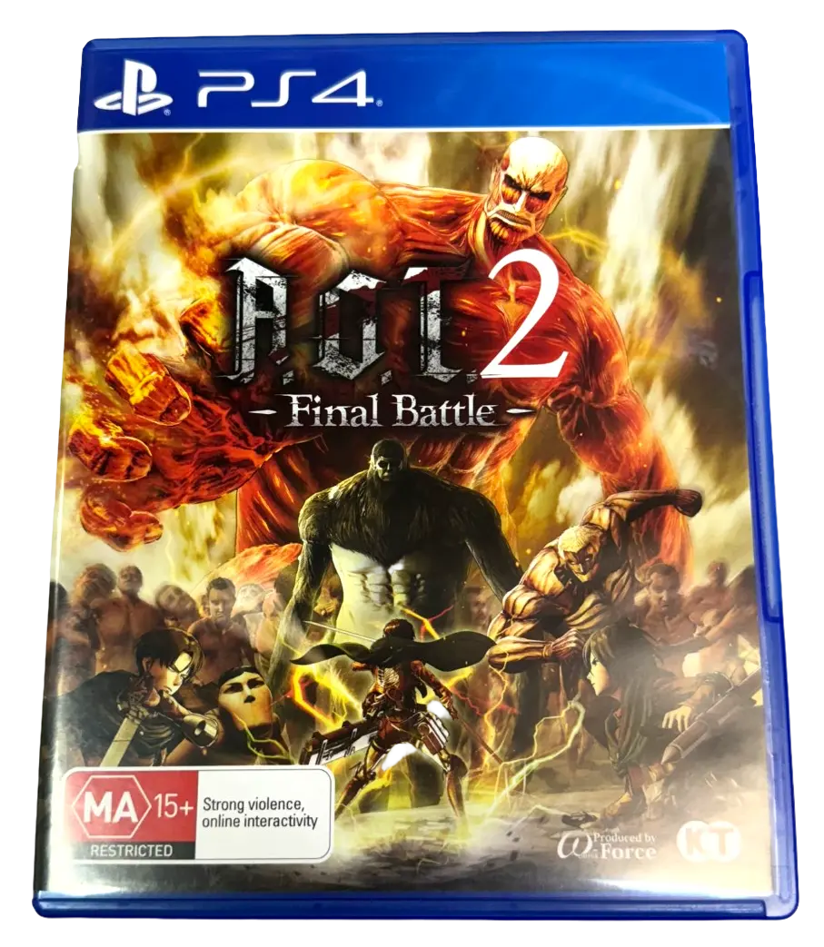 A.O.T 2 Final Battle Sony Ps4 (Preowned) 1