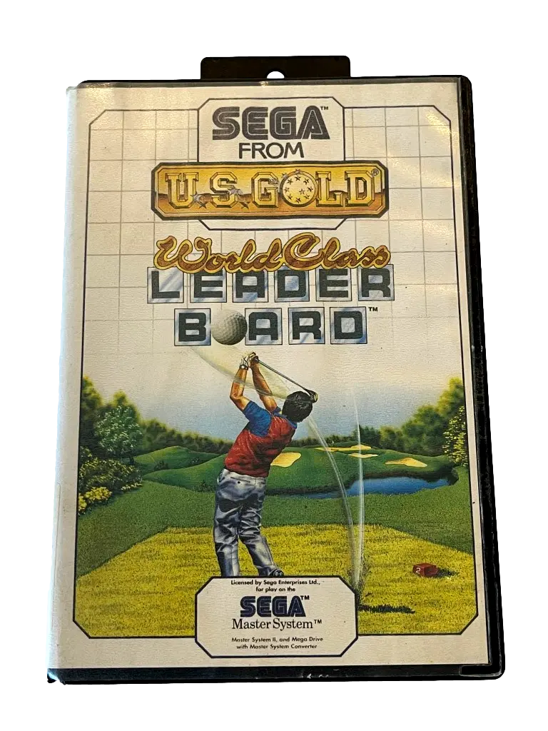 World Class Leader Board Golf Sega Master System *Complete* (Pre-Owned) 1