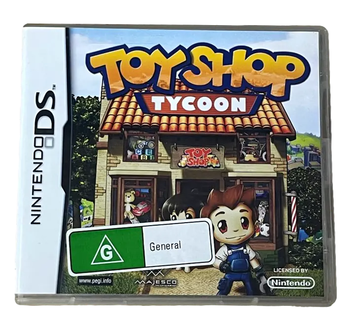 Toy Shop Tycoon Nintendo Ds 2Ds 3Ds Game *Complete* (Pre-Owned) 1