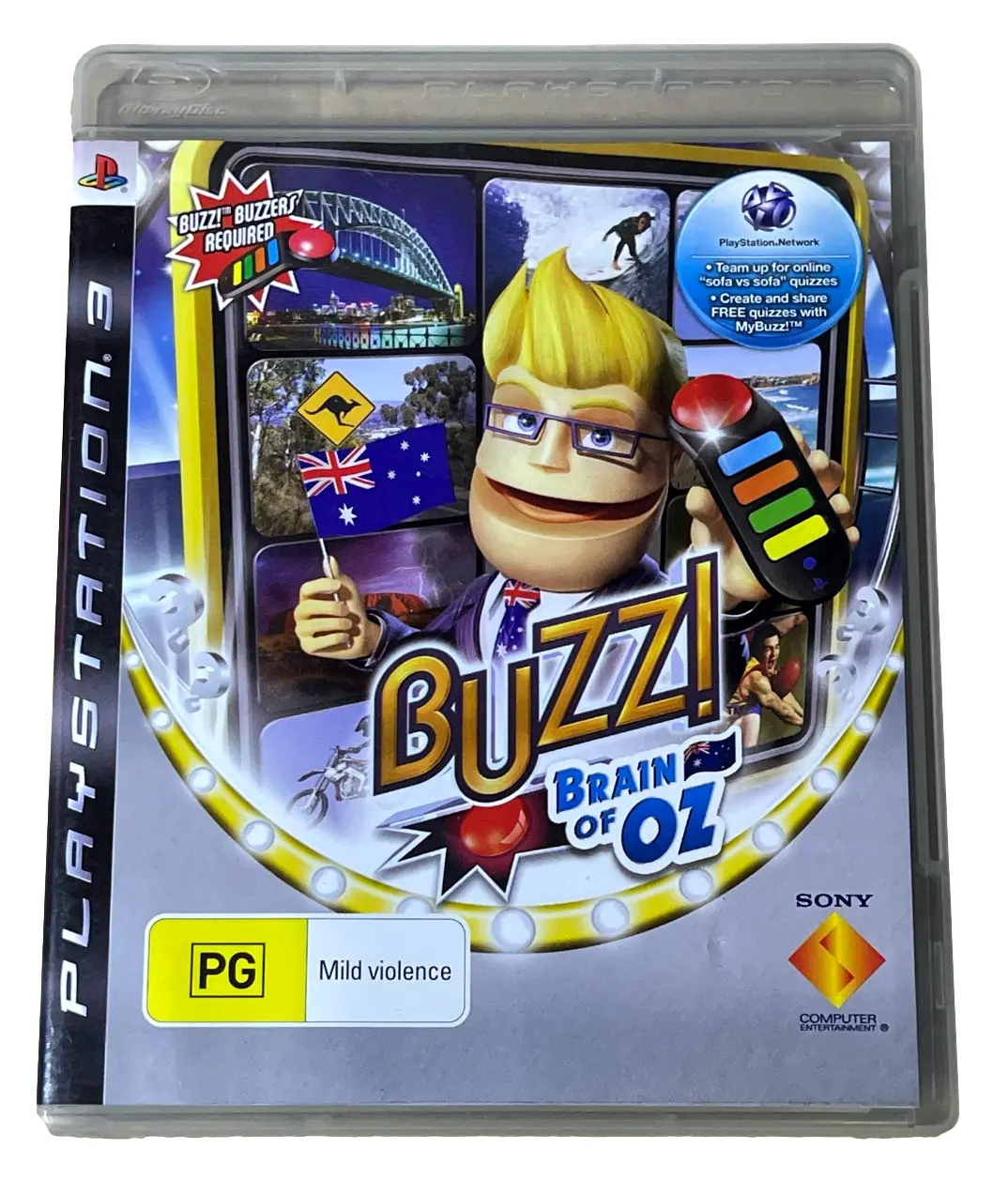 Buzz! Brain Of Oz Sony Ps3 (Preowned) 1