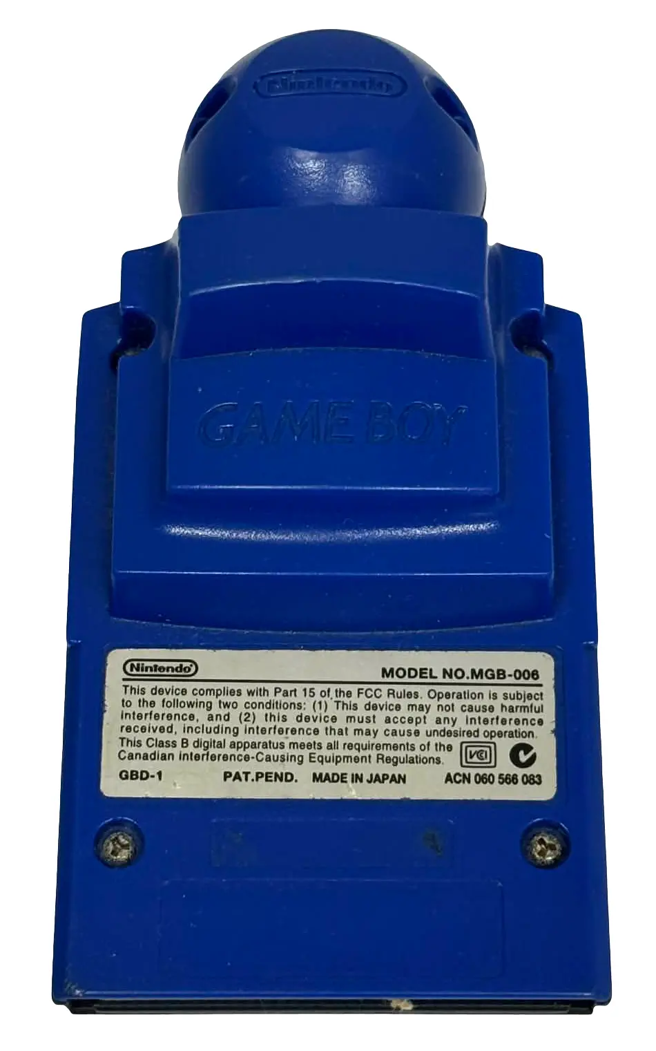 Blue Nintendo Game Boy Pocket Camera  Mgb-006 (Preowned) 1