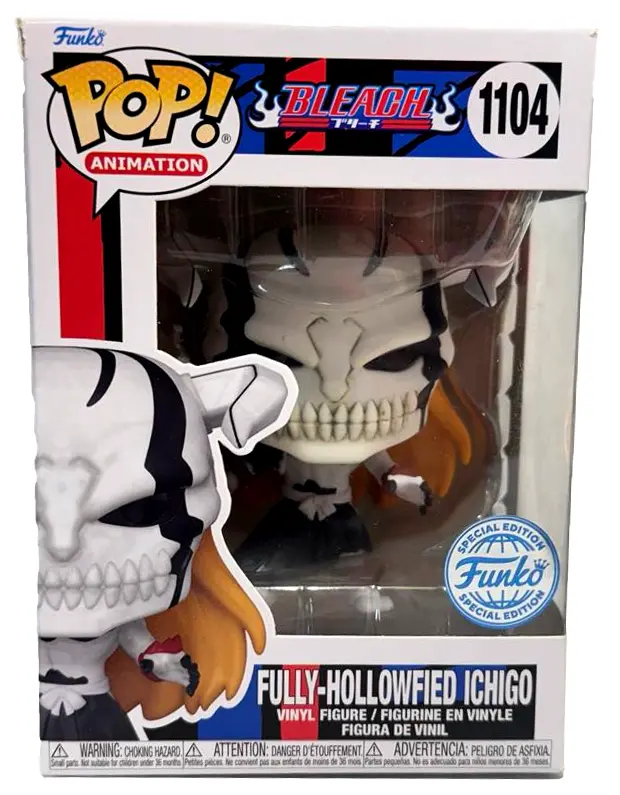 Fully-Hollowfield Ichigo 1104 Bleach Funko Pop! (Preowned) 1