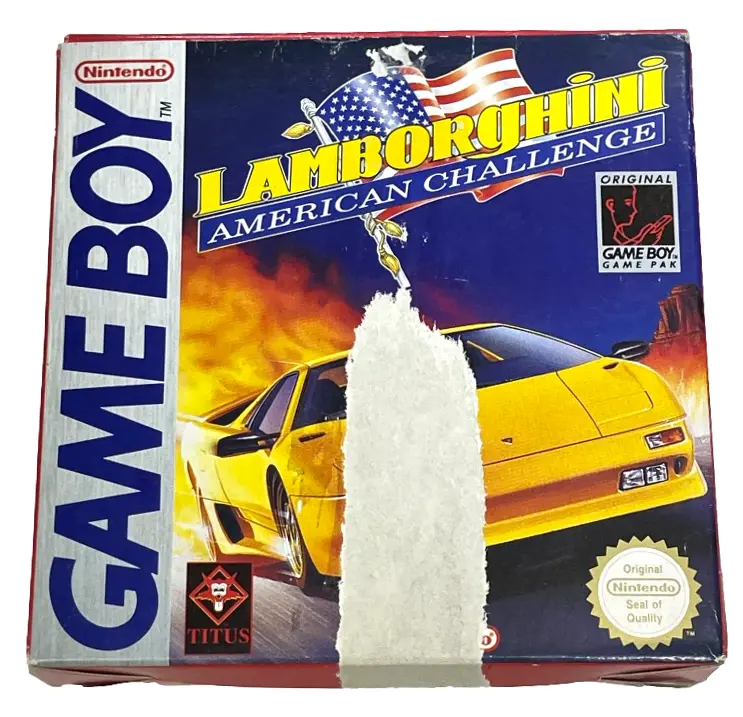 Lamborghini American Challenge Nintendo Gameboy *Complete* Boxed (Preowned) 1