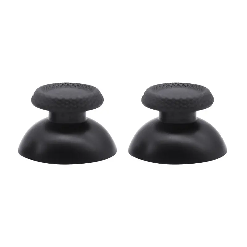 Pair Of Analog Thumbstick Caps Ps5 Playstation 5 Dual Sense Controller Joy Black 1