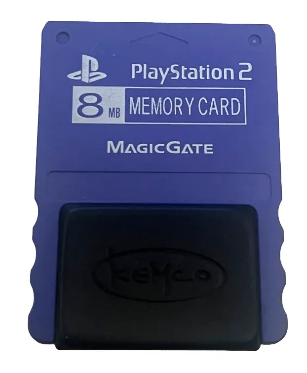 Blue Kemco Magic Gate Sony Ps2 Memory Card Playstation 2 8Mb (Preowned) 1