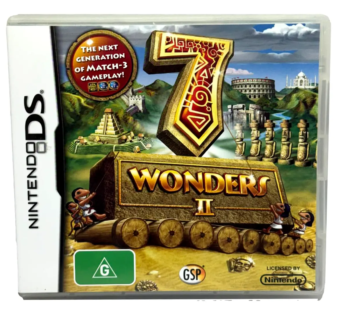 7 Wonders Ii Nintendo Ds 3Ds Game *Complete* (Preowned) 1