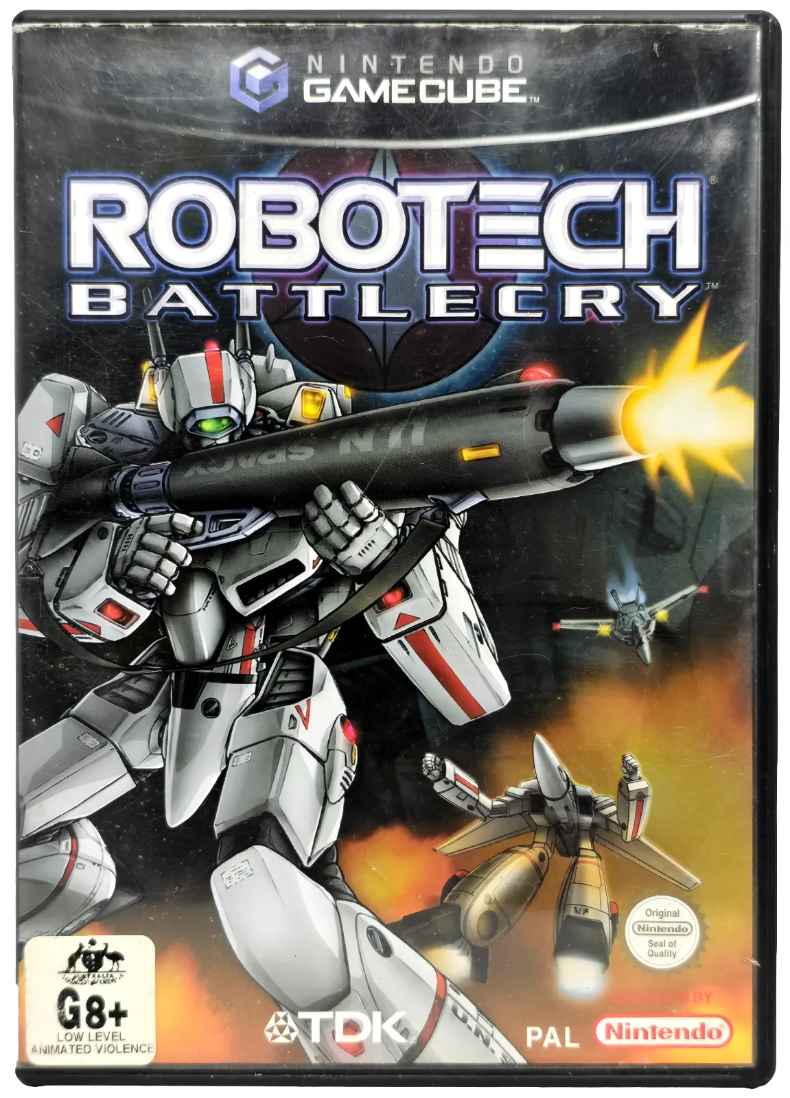 Robotech Battlecry Nintendo Gamecube Pal *No Manual* (Preowned) 1