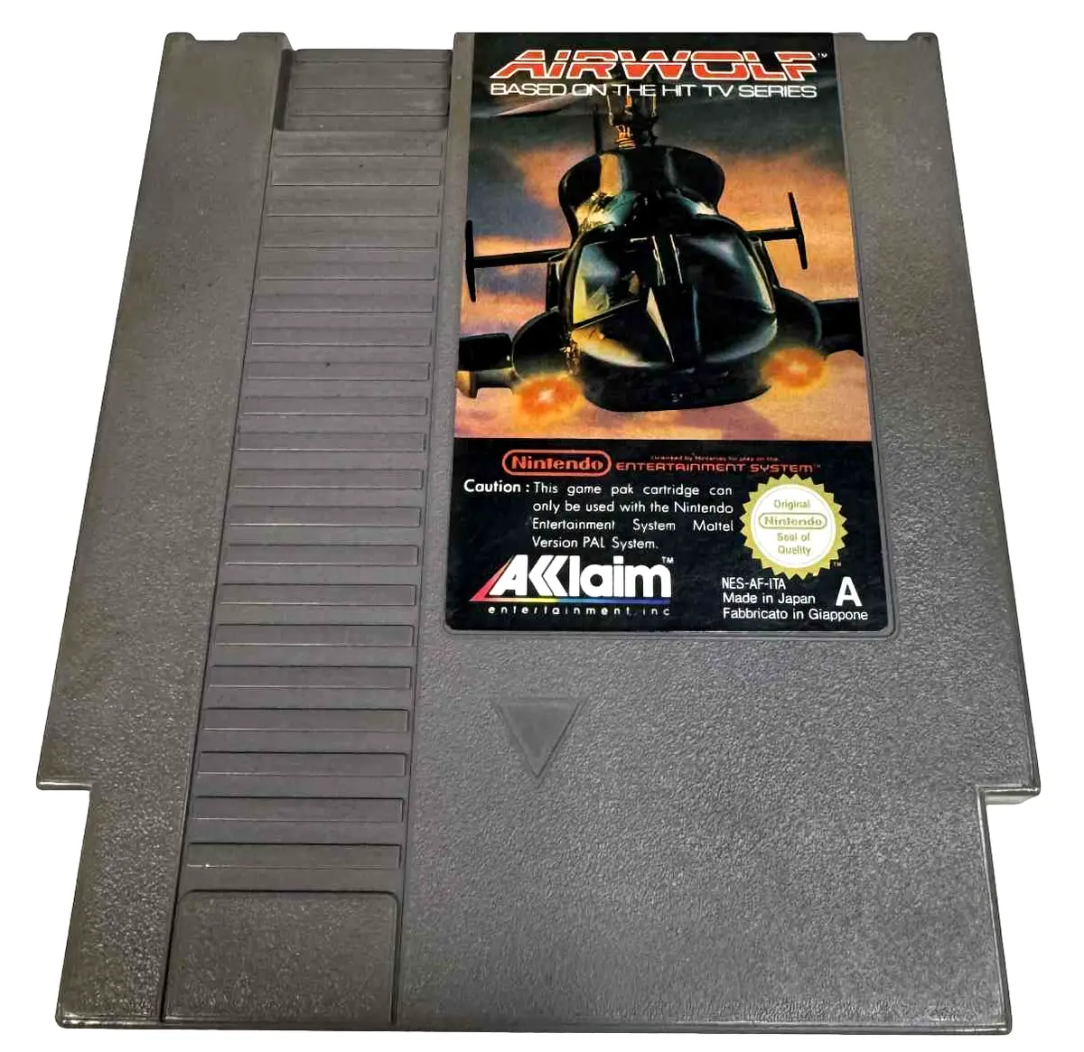 Airwolf Nintendo Nes Pal (Preowned) 1