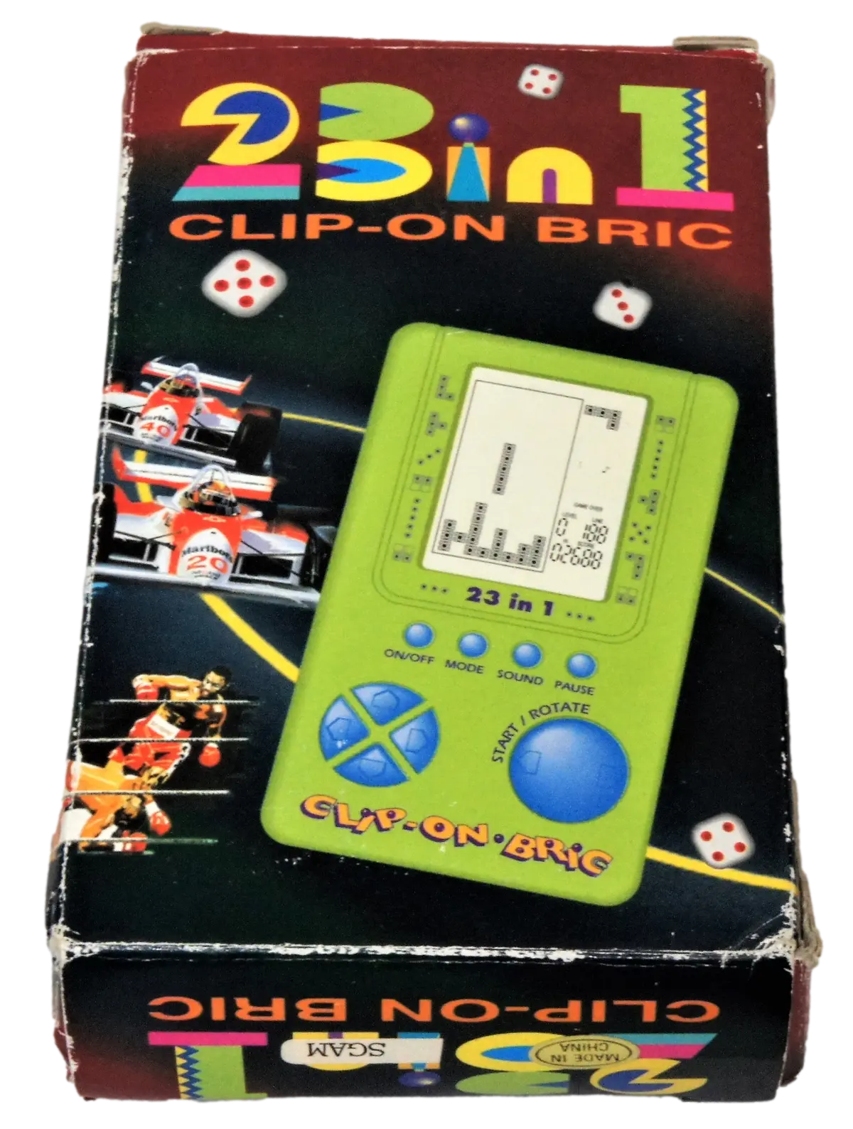 Retro 23 In1 Clipon Bric Lcd Handheld Game *Boxed* Working Sgam (Preowned) 1