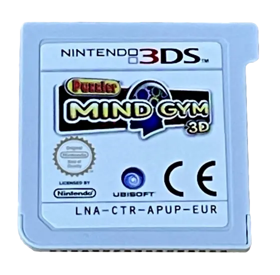 Puzzler Mind Gym 3D Nintendo 3Ds 2Ds (Cartridge Only) (Pre-Owned) 1